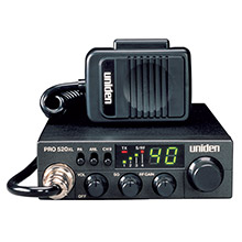 UNIDEN Pro520xl cb radio w and 7w audio output