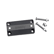 SCOTTY 242 rail mounting adapter 7 and 8 inch %2D1 inch %2D black