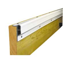 DOCK EDGE Dockguard economy pvc profile 10 ft roll %2D white