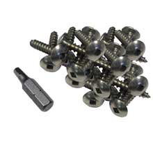 DOCK EDGE Stainless steel profile fasteners 100 pcs 1 inch