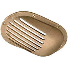 PERKO 6%2D1 and 4 inch x 4%2D1 and 4 inch Scoop Strainer Bronze MADE IN THE USA