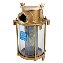 PERKO 3 and 4 inch IPS Intake Strainer Bronze Made in the USA