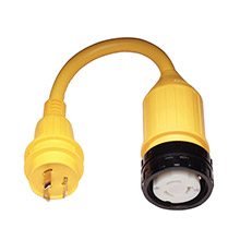 MARINCO Pigtail Adapter %2D 50A Female to 30A Male