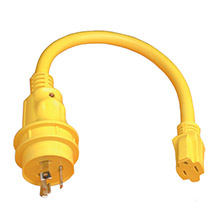 MARINCO Pigtail Adapter %2D 15A Female to 30A Male