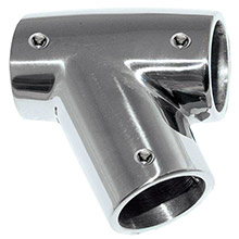 WHITECAP 7 and 8 inch od 60deg ss tee %2D right