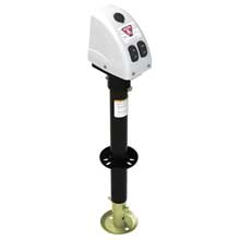 BULLDOG 3500lb a%2Dframe rv jack 12%2Dvolt white cover