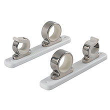 TACO METALS 2%2Drod hanger w and poly rack %2D polished stainless steel