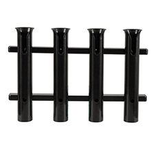TACO METALS 4%2Drod poly rod rack %2D black