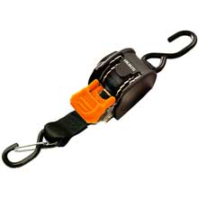 CARGOBUCKLE Mini g3 retractable tie%2Ddown w and dual s%2Dhooks 1 inch x 72 inch