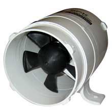 JOHNSON PUMP 4 inch in-line blower 240 cfm 12v