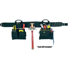 CLC WORK GEAR 5608 17 pocket 4%2Dpiece carpenterfts combo tool belt