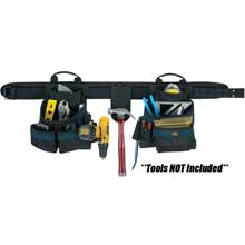 CLC WORK GEAR 2602 17 pocket 4%2Dpiece framerfts ballistic combo tool belt