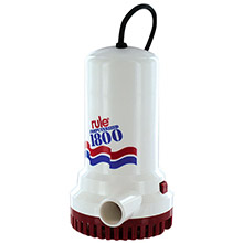 RULE 1800 sump and utility pump w and 8 ft cord %2D 110v automatic