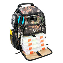 WILD RIVER Recon mossy oak compact lighted backpack w and 4 pt3500 trays