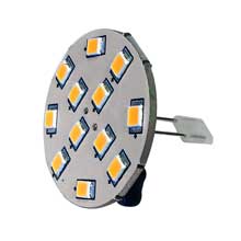 LUNASEA LIGHTING White led bulb g4 back pin 12v ac or 10%2D30v dc