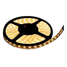 LUNASEA LIGHTING White flexible strip led 12v 5m w and connector
