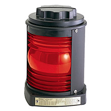 PERKO Side Light %2D Black Plastic Red Lens