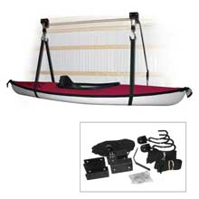ATTWOOD Kayak hoist system black