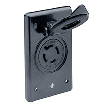 MARINCO 2018BR%2DMB 12 and 24V Receptacle w and Flip Lid