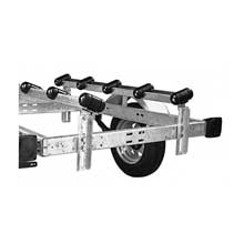 CE SMITH 4 ft roller bunks