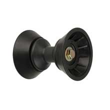 CE SMITH 3 inch bow bell roller assembly %2D black tpr