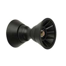 CE SMITH 4 inch bow bell roller assembly %2D black tpr
