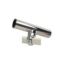 CE SMITH Pontoon square rail adjustable clamp%2Don rod holder