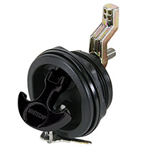 WHITECAP T%2Dhandle latch %2D nylon black and black %2D locking