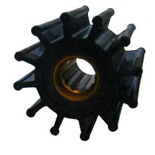 JABSCO Impeller kit neoprene 12 blade 2 1 and 4 dia x 1 29 and 32 w