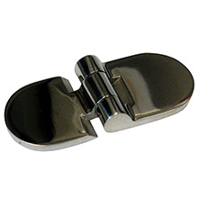 WHITECAP Ladder hinge %2D 316 stainless steel %2D 1 inch tube