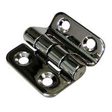 WHITECAP Butt hinge 90deg offset %2D 304 stainless steel %2D 1%2D3 and 8 inch x 1%2D1 and 2 inch