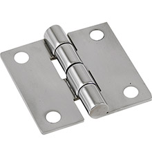 WHITECAP Butt hinge reversed %2D 304 stainless steel %2D 2 inch x 2 inch