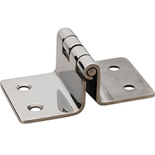 WHITECAP Folding seat hinge %2D 304 stainless steel %2D 2 inch x 3%2D3 and 16 inch