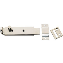 WHITECAP Spring loaded slide bolt and latch %2D 316 stainless steel %2D 5%2D5 and 16 inch