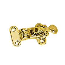 WHITECAP Anti%2Drattle hold down %2D polished brass