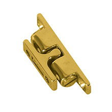 WHITECAP Stud catch %2D brass %2D 1%2D3 and 4 inch x 5 and 16 inch