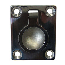 WHITECAP Flush pull ring %2D 316 stainless steel %2D 1%2D1 and 2 inch x 1%2D7 and 8 inch