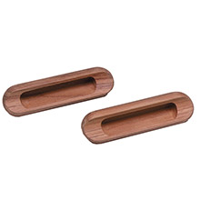 WHITECAP Teak oblong drawer pull %2D 4%2D1 and 16 inch l %2D 2 pack
