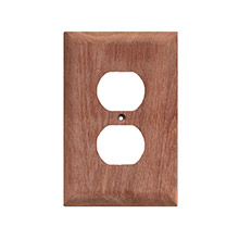 WHITECAP Teak outlet cover and receptacle plate %2D 2 pack