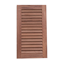 WHITECAP Teak louvered insert %2D 16 inch x 9%2D1 and 8 inch x 3 and 4 inch