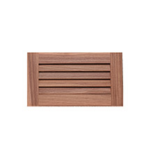 WHITECAP Teak louvered insert %2D 6%2D3 and 8 inch x 11%2D3 and 16 inch x 3 and 4 inch