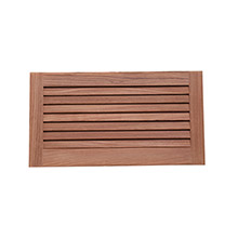 WHITECAP Teak louvered insert %2D 9%2D3 and 8 inch x 18 inch x 3 and 4 inch