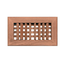 WHITECAP Teak air conditioning vent %2D 9%2D3 and 4 inch x 5%2D3 and 4 inch x 1%2D1 and 2 inch