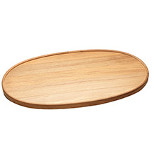 WHITECAP Teak oval table top