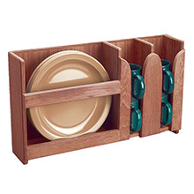 WHITECAP Teak dish and cup holder