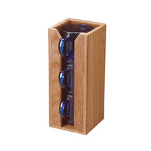 WHITECAP Teak modular cup rack