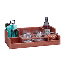 WHITECAP Teak bar rack
