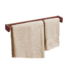 WHITECAP Teak long towel rack %2D 22 inch