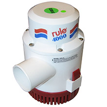 RULE 4000 non%2Dautomatic bilge pump %2D 24v
