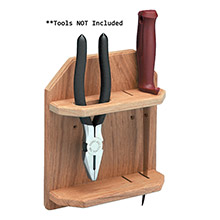 WHITECAP Teak knife plier holder